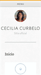 Mobile Screenshot of ceciliacurbelo.com