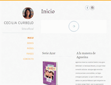 Tablet Screenshot of ceciliacurbelo.com